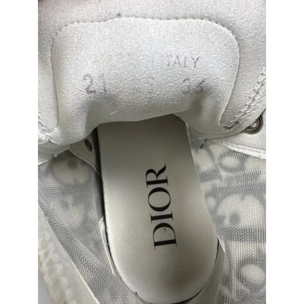 Dior - B23 HIGH-TOP SNEAKER in White and Black